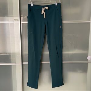 FIGS Yola Skinny Scrub Pant - Caribbean Blue